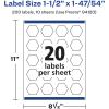 imageAvery Durable Waterproof Hexagon Labels Sure Feed Technology 112quot x 14754quot 200 Total Oil and TearResistant Waterproof Labels PrinttoTheEdge LaserPigmentBased Inkjet Printable200 labels