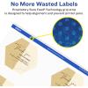 imageAvery Durable Waterproof Hexagon Labels Sure Feed Technology 212quot x 25764quot 60 Total Oil and TearResistant Waterproof Labels PrinttoTheEdge LaserPigmentBased Inkjet Printable300 labels