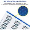 imageAvery Durable Waterproof Oval Scalloped Labels Sure Feed Technology 2quot x 3quot 80 Total Oil and TearResistant Waterproof Labels PrinttoTheEdge LaserPigmentBased Inkjet Printable80 labels