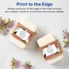 imageAvery Durable Waterproof Rectangle Scalloped Labels Sure Feed Technology 2quot x 3quot 200 Total Oil and TearResistant Waterproof Labels PrinttoTheEdge LaserPigmentBased Inkjet Printable80 labels