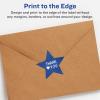 imageAvery Durable Waterproof Star Labels Sure Feed Technology 075quot x 075quot 800 Total Oil and TearResistant Waterproof Labels PrinttoTheEdge LaserPigmentBased Inkjet Printable4 000 labels