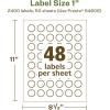 imageAvery EcoFriendly Matte White Recycled Starburst Labels 1quot PrinttoTheEdge Matte White Labels Permanent Adhesive LaserInkjet Printable 480 Total2 400 labels