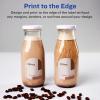 imageAvery Glossy White Arched Labels Sure Feed Technology 3quot x 225quot 90 Labels PrinttoTheEdge LaserInkjet Printable90 labels