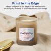 imageAvery Glossy White Arched Square Labels Sure Feed Technology 2quot x 2316quot 1200 Glossy White Labels PrinttoTheEdge Permanent Adhesive LaserInkjet Printable120 labels