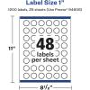 imageAvery Glossy White Starburst Labels Sure Feed Technology 1quot 1200 Glossy White Labels PrinttoTheEdge Permanent Adhesive LaserInkjet Printable1 200 labels