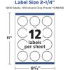 imageAvery Glossy White Starburst Labels Sure Feed Technology 225quot 120 Glossy White Labels PrinttoTheEdge Permanent Adhesive LaserInkjet Printable1 200 labels