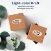 imageAvery Kraft Brown Scalloped Oval Labels with Sure Feed Technology 118quot x 214quot Print to The Edge LaserInkjet Printable Labels 525 Total 22855One Size