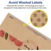 imageAvery Kraft Brown Wraparound Band Labels Sure Feed Technology 238quot x 8quot Cigar Band Labels 300 Total LaserInkjet Printable300 labels
