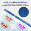 imageAvery Matte Clear Oval Scalloped Labels Sure Feed Technology 118quot x 214quot 210 Matte Clear Labels PrinttoTheEdge LaserInkjet Printable1 050 labels