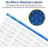 imageAvery Matte White Barbell Labels Sure Feed Technology 05quot x 25quot 1125 White Labels Permanent Adhesive LaserInkjet Printable2 250 labels