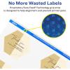 imageAvery Matte White Hexagon Labels Sure Feed Technology 25quot x 25764quot 150 White Labels PrinttoTheEdge Permanent Adhesive LaserInkjet Printable600 labels