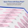 imageAvery Matte White Oval Scalloped Labels Sure Feed Technology 2quot x 3quot 200 Matte White Printable Labels400 Labels