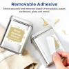 imageAvery Matte White Removable Arched Square Labels Sure Feed Technology PrinttoTheEdge 2quot x 2316quot 180 Removable Labels LaserInkjet Printable600 labels