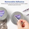 imageAvery Matte White Removable Heart Labels Sure Feed Technology PrinttoTheEdge 2932quot x 12732quot 180 Removable Labels LaserInkjet Printable300 labels