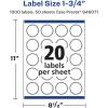 imageAvery Matte White Starburst Labels Sure Feed Technology 175quot 500 Matte White Printable Labels1 000 Labels