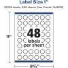 imageAvery Matte White Starburst Labels Sure Feed Technology 1quot 1200 Matte White Printable Labels12 000 Labels