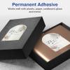 imageAvery Pearlized Ivory Arched Labels Sure Feed Technology PrinttoTheEdge 475quot x 35quot 40 Pearlized Ivory Labels LaserInkjet Printable40 labels