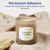 imageAvery Pearlized Ivory Arched Square Labels Sure Feed Technology PrinttoTheEdge 2quot x 2316quot 120 Pearlized Ivory Labels LaserInkjet Printable300 labels