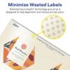 imageAvery Pearlized Ivory Hexagon Labels Sure Feed Technology PrinttoTheEdge 212quot x 25764quot 60 Pearlized Ivory Labels LaserInkjet Printable600 labels