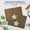 imageAvery Pearlized Ivory Star Labels Sure Feed Technology PrinttoTheEdge 214quot x 238quot 120 Pearlized Ivory Labels LaserInkjet Printable1 200 labels