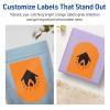 imageAvery Printable Arched Labels Sure Feed Technology 434quot x 312quot Bright Orange Labels PrinttoTheEdge LaserInkjet Printable 80 Total Great for Shipping and Wine Bottles320 labels
