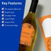 imageAvery Printable Arched Labels Sure Feed Technology 434quot x 312quot Bright Orange Labels PrinttoTheEdge LaserInkjet Printable 80 Total Great for Shipping and Wine Bottles160 labels
