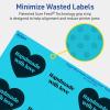 imageAvery Printable Heart Labels Sure Feed Technology 2932quot x 12732quot Bright Blue Labels PrinttoTheEdge LaserInkjet Printable 120 Total Great for Mailing Seals and Packaging240 labels