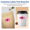 imageAvery Printable Oval Scalloped Labels Sure Feed Technology 118quot x 214quot Bright Pink Labels PrinttoTheEdge LaserInkjet Printable 210 Total Great for Candles and Jars840 labels