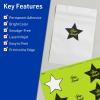 imageAvery Printable Star Labels Sure Feed Technology 214quot x 238quot Bright Green Labels PrinttoTheEdge LaserInkjet 120 Total Great for Reward Stickers and Mailing Seals480 labels