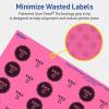 imageAvery Printable Starburst Labels Sure Feed Technology 1quot Bright Pink Labels PrinttoTheEdge LaserInkjet 480 Total Great for Mailing Seals and Planner Stickers3 840 labels
