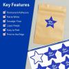 imageAvery TrueBlock Matte White Star Labels Sure Feed Technology 214quot x 238quot 120 Matte White Labels PrinttoTheEdge LaserInkjet Printable Great for Making Stickers or Product Merchandising600 labels
