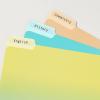 imageAvery Clear SelfAdhesive Filing Labels 23quot x 3716quot 450 Printable Labels Glossy Clear 5029Clear