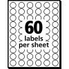 imageAvery ColorCoding Removable Labels 12 Inch Round Stickers Neon Green NonPrintable 840 Dot Stickers Total 5052Pack of 2