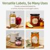 imageAvery Dissolvable Square Scalloped Labels Sure Feed Technology 158quot x 158quot Matte White PrinttoTheEdge LaserInkjet Printable 100 Labels Total100 labels