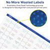 imageAvery Durable Waterproof Barbell Labels Sure Feed Technology 05quot x 25quot 450 Total Oil and TearResistant Waterproof Labels LaserPigmentBased Inkjet Printable1 125 labels