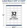 imageAvery Durable Waterproof Rectangle Labels Sure Feed Technology 125quot x 175quot 800 Total Oil and TearResistant Waterproof Labels LaserPigmentBased Inkjet Printable800 labels