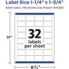 imageAvery Durable Waterproof Rectangle Labels Sure Feed Technology 125quot x 175quot 800 Total Oil and TearResistant Waterproof Labels LaserPigmentBased Inkjet Printable3 200 labels