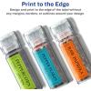 imageAvery Durable Waterproof Rectangle Labels Sure Feed Technology 1quot x 3quot 160 Total Oil and TearResistant Waterproof Labels PrinttoTheEdge LaserPigmentBased Inkjet Printable800 labels