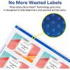 imageAvery Durable Waterproof Rectangle Labels Sure Feed Technology PrinttoTheEdge 2quot x 3quot 80 Total Oil and TearResistant Waterproof LaserPigmentBased Inkjet Printable80 labels
