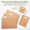 imageAvery EcoFriendly Recycled File Folder Labels 23quot x 3716quot White Permanent Label Adhesive 750 Printable Labels 4826623 in x 3716 in