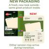imageAvery EcoFriendly Recycled File Folder Labels 23quot x 3716quot White Permanent Label Adhesive 750 Printable Labels 4826623 in x 3716 in