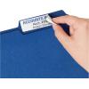 imageAvery Extra Large File Folder Labels Removable Adhesive Matte White 1516quot x 3716quot 450 Labels 8425One Size Pack of 5