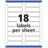 imageAvery Extra Large File Folder Labels Removable Adhesive Matte White 1516quot x 3716quot 450 Labels 8425One Size Pack of 5