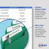 imageAvery File Folder Labels with TrueBlock Technology Permanent Adhesive 23quot x 3716quot LaserInkjet 750 Labels 08366Pack of 2