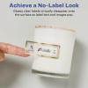 imageAvery Glossy Clear Labels Metallic Gold Borders 1quot x 258quot Rectangle Labels 180 Total LaserInkjet Printable 6550Glossy Clear Gold Borders