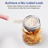 imageAvery Glossy Clear Lollipop Labels Sure Feed Technology 1quot x 4quot 80 Glossy Clear Labels PrinttoTheEdge LaserInkjet Printable400 labels