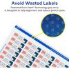 imageAvery Glossy Clear Rectangle Labels Sure Feed Technology 1quot x 15quot 320 Glossy Clear Labels PrinttoTheEdge LaserInkjet Printable800 labels