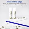 imageAvery Glossy Clear Rectangle Labels Sure Feed Technology 1quot x 3quot 160 Glossy Clear Labels PrinttoTheEdge LaserInkjet Printable400 labels