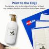 imageAvery Glossy Clear Square Labels Sure Feed Technology 25quot x 25quot 90 Glossy Clear Labels LaserInkjet Printable225 labels