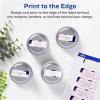 imageAvery Glossy White Rectangle Labels Sure Feed Technology 1quot x 2quot 240 Glossy White Labels PrinttoTheEdge Permanent Adhesive LaserInkjet Printable240 labels